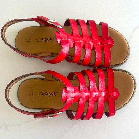 Girl Sandals Cat and Jack Size 11 - Picture 7 of 8